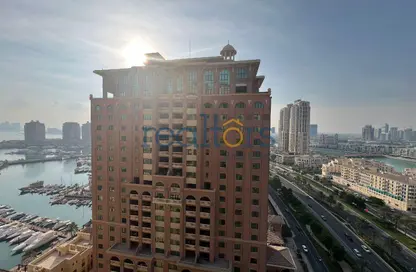 Apartment - 1 Bedroom - 2 Bathrooms for sale in East Porto Drive - Porto Arabia - The Pearl Island - Doha