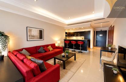 Apartment - Studio - 1 Bathroom for rent in East Porto Drive - Porto Arabia - The Pearl Island - Doha