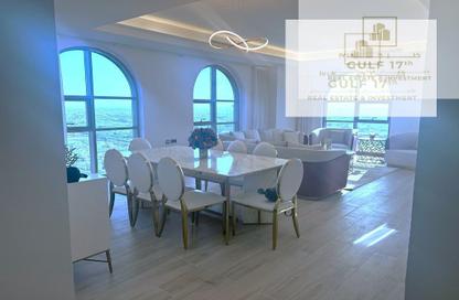 Penthouse - 3 Bedrooms - 4 Bathrooms for rent in Al Sadd Road - Al Sadd - Doha