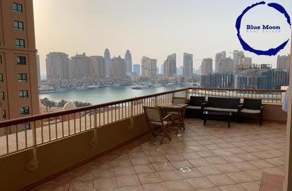Apartment - 1 Bedroom - 2 Bathrooms for rent in West Porto Drive - Porto Arabia - The Pearl Island - Doha