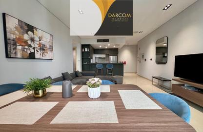 Apartment - 1 Bedroom - 2 Bathrooms for rent in Lusail Marina Heights - Marina District - Lusail