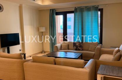 Apartment - 1 Bedroom - 2 Bathrooms for rent in Porto Arabia - The Pearl Island - Doha