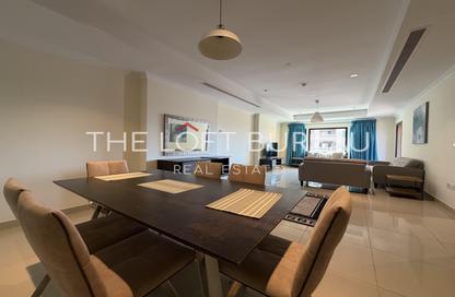 Apartment - 1 Bedroom - 2 Bathrooms for rent in West Porto Drive - Porto Arabia - The Pearl Island - Doha Apartment - 1 Bedroom - 2 Bathrooms for rent in West Porto Drive - Porto Arabia - The Pearl Island - Doha