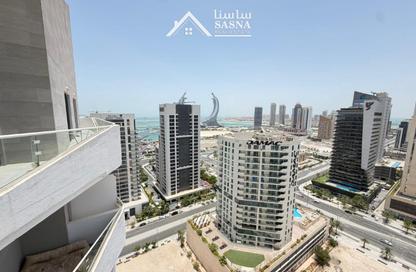 Apartment - 3 Bedrooms - 4 Bathrooms for rent in Marina 33 - Marina District - Lusail
