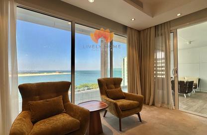 Apartment - 1 Bedroom - 1 Bathroom for rent in Lusail Marina Heights - Marina District - Lusail