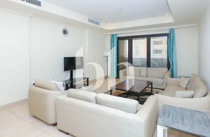 شقة - غرفة نوم - 2 حمامات للبيع في طريق بورتو الغربي - بورتو أرابيا - جزيرة اللؤلؤة - الدوحة