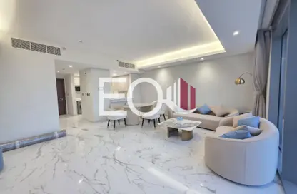 شقة - 2 غرف نوم - 3 حمامات للايجار في برج مارينا 23 - منطقة المارينا - الوسيل