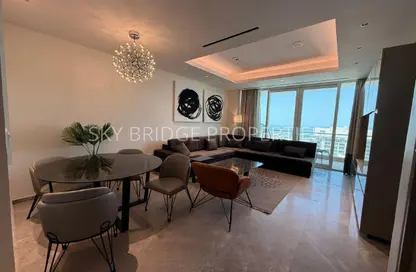 Apartment - 1 Bedroom - 2 Bathrooms for rent in Lusail Marina Heights - Marina District - Lusail