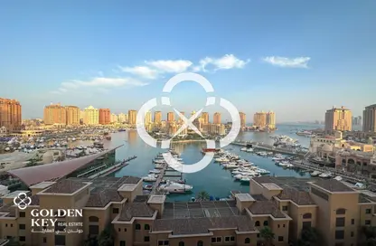 Apartment - 2 Bedrooms - 3 Bathrooms for rent in West Porto Drive - Porto Arabia - The Pearl Island - Doha