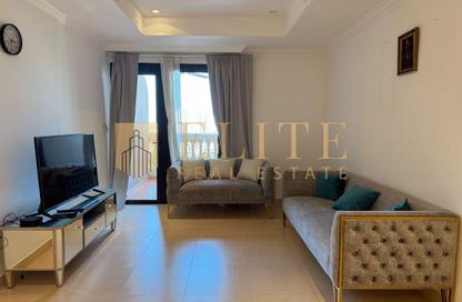 Apartment - 1 - 1 for rent in West Porto Drive - Porto Arabia - The Pearl Island - Doha