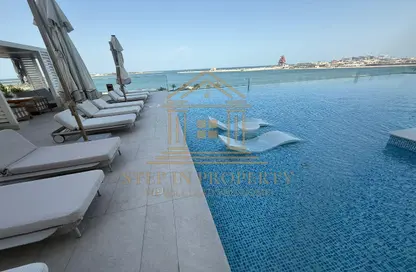 Hotel Apartments - 1 Bedroom - 2 Bathrooms for rent in Lusail Residence - Marina District - Lusail