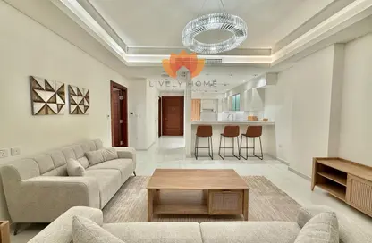 شقة - غرفة نوم - 2 حمامات للايجار في كريستال ريزيدنس - جزيرة جيوان - جزيرة اللؤلؤة - الدوحة