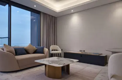 Apartment - 2 Bedrooms - 3 Bathrooms for rent in Lusail Marina Heights - Marina District - Lusail