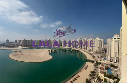 Apartment - 2 Bedrooms - 3 Bathrooms for rent in Viva West - Viva Bahriyah - The Pearl Island - Doha