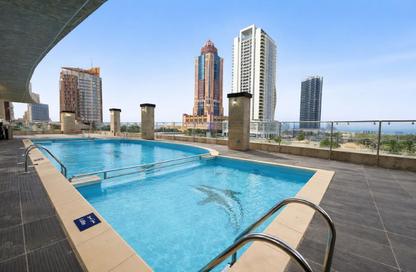 Apartment - 2 Bedrooms - 3 Bathrooms for rent in Lusail Marina Heights - Marina District - Lusail