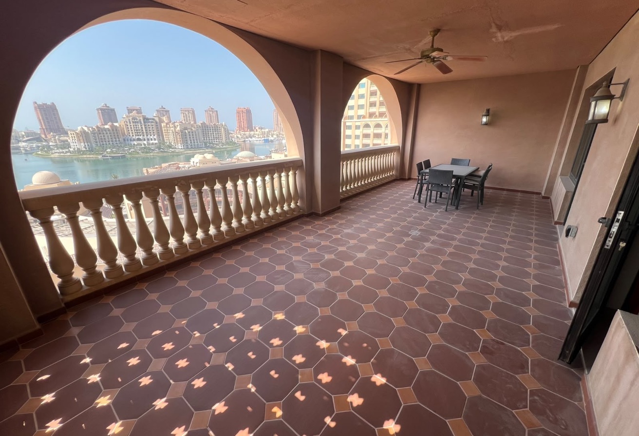SUPER SPACIOUS 1BR | PORTO ARABIA | 8000QAR ONLY thumbnail 3