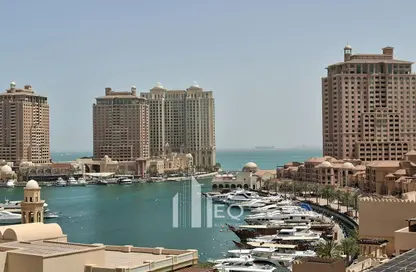 Apartment - 3 Bedrooms - 4 Bathrooms for rent in East Porto Drive - Porto Arabia - The Pearl Island - Doha