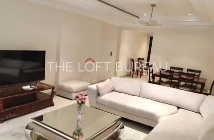 شقة - غرفة نوم - 2 حمامات للايجار في طريق بورتو الشرقي - بورتو أرابيا - جزيرة اللؤلؤة - الدوحة