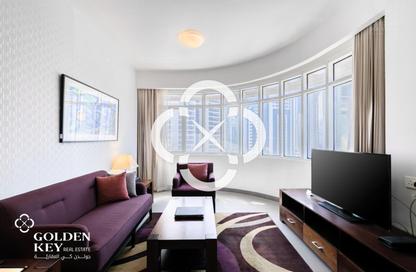Apartment - 1 Bedroom - 2 Bathrooms for rent in West Bay Tower - West Bay - West Bay - Doha