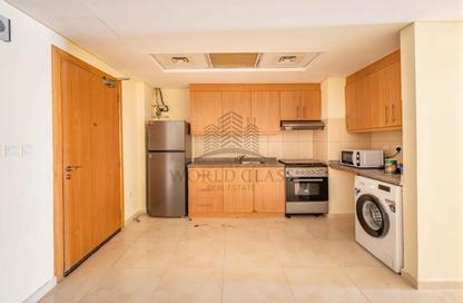 Apartment - Studio - 1 Bathroom for rent in Fox Hills - Fox Hills - Lusail