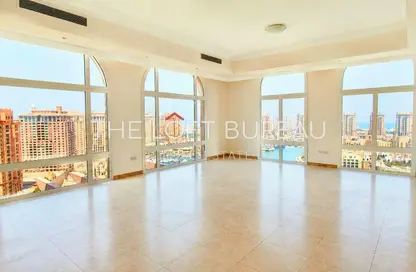 Apartment - 4 Bedrooms - 5 Bathrooms for rent in East Porto Drive - Porto Arabia - The Pearl Island - Doha
