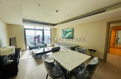 Apartment - 2 Bedrooms - 2 Bathrooms for rent in Abraj Bay - Abraj Quartiers - The Pearl Island - Doha