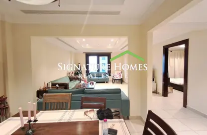 Apartment - 1 Bedroom - 2 Bathrooms for rent in East Porto Drive - Porto Arabia - The Pearl Island - Doha