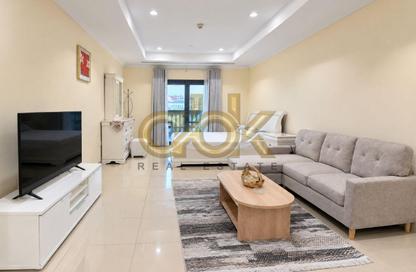 Apartment - Studio - 1 for rent in East Porto Drive - Porto Arabia - The Pearl Island - Doha Apartment - Studio - 1 for rent in East Porto Drive - Porto Arabia - The Pearl Island - Doha