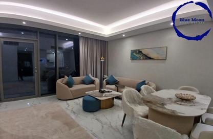 Apartment - 2 Bedrooms - 3 Bathrooms for rent in Lusail Marina Heights - Marina District - Lusail
