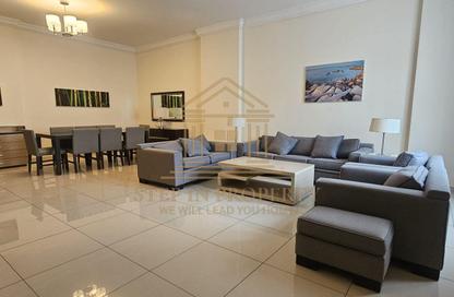 Apartment - 3 Bedrooms - 3 Bathrooms for rent in Al Sadd Road - Al Sadd - Doha
