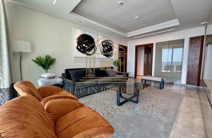 Apartment - 2 Bedrooms - 3 Bathrooms for rent in Lusail Marina Heights - Marina District - Lusail