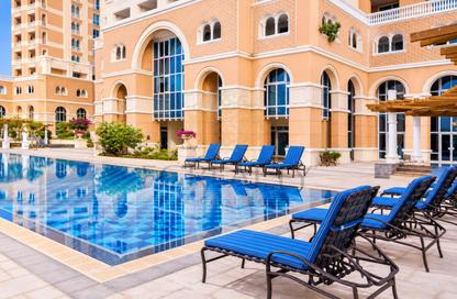 Apartment - 1 - 2 for sale in Viva West - Viva Bahriyah - The Pearl Island - Doha