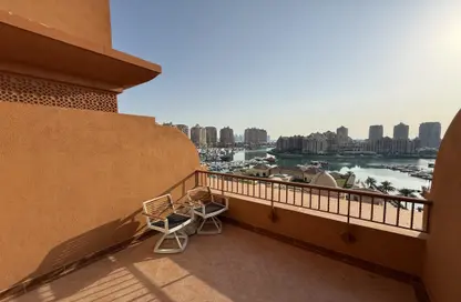 Apartment - Studio - 1 Bathroom for rent in East Porto Drive - Porto Arabia - The Pearl Island - Doha