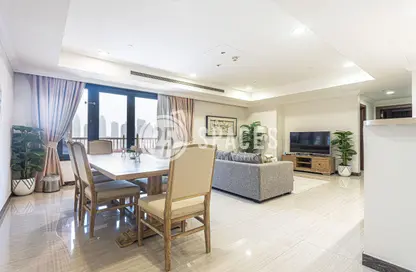 Apartment - 2 Bedrooms - 3 Bathrooms for rent in East Porto Drive - Porto Arabia - The Pearl Island - Doha