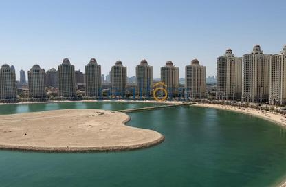 Apartment - 2 Bedrooms - 3 Bathrooms for rent in Viva East - Viva Bahriyah - The Pearl Island - Doha
