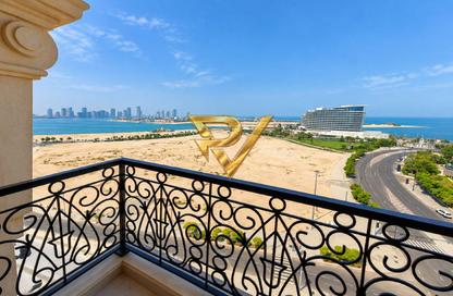 Apartment - 2 - 3 for rent in Lusail Residence - Marina District - Lusail