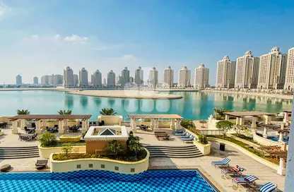 Apartment - 2 Bedrooms - 4 Bathrooms for rent in Viva East - Viva Bahriyah - The Pearl Island - Doha Apartment - 2 Bedrooms - 4 Bathrooms for rent in Viva East - Viva Bahriyah - The Pearl Island - Doha