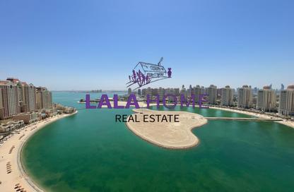 Duplex - 3 Bedrooms - 4 Bathrooms for rent in Viva East - Viva Bahriyah - The Pearl Island - Doha Duplex - 3 Bedrooms - 4 Bathrooms for rent in Viva East - Viva Bahriyah - The Pearl Island - Doha
