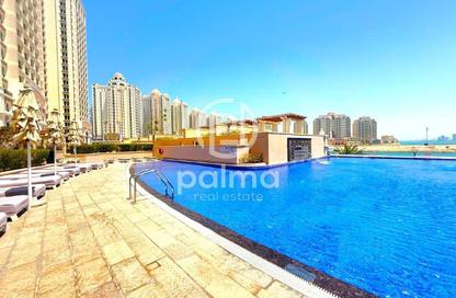 Apartment - 1 Bedroom - 2 Bathrooms for rent in Viva West - Viva Bahriyah - The Pearl Island - Doha Apartment - 1 Bedroom - 2 Bathrooms for rent in Viva West - Viva Bahriyah - The Pearl Island - Doha