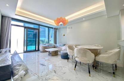 Apartment - 1 Bedroom - 2 Bathrooms for rent in Marina Tower 21 - Marina District - Lusail