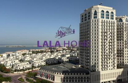 Apartment - Studio - 1 Bathroom for rent in Viva West - Viva Bahriyah - The Pearl Island - Doha