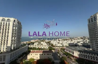 Apartment - 1 Bathroom for rent in Viva West - Viva Bahriyah - The Pearl Island - Doha