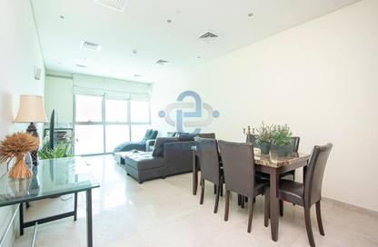 Apartment - 2 Bedrooms - 4 Bathrooms for rent in Zig Zag Tower B - Zig Zag Towers - West Bay - Doha