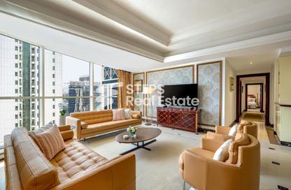Apartment - 3 Bedrooms - 5 Bathrooms for rent in Dusit Hotel  and  Suites Doha - Diplomatic Street - West Bay - Doha