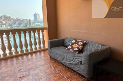 Apartment - Studio - 1 Bathroom for rent in East Porto Drive - Porto Arabia - The Pearl Island - Doha