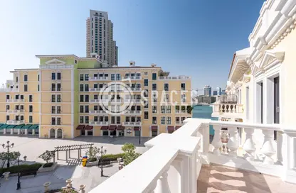 Apartment - 1 Bedroom - 2 Bathrooms for rent in Mercato - Qanat Quartier - The Pearl Island - Doha