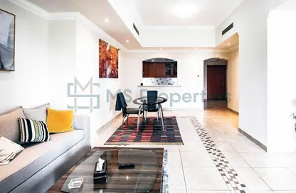 Apartment - 1 Bedroom - 2 Bathrooms for rent in East Porto Drive - Porto Arabia - The Pearl Island - Doha