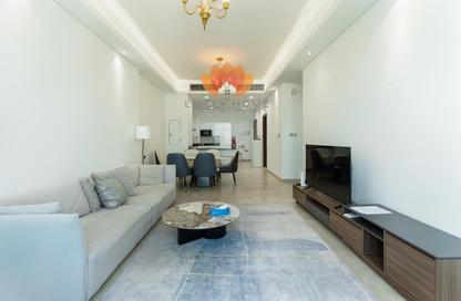 Apartment - 2 Bedrooms - 3 Bathrooms for rent in Marina Tower 21 - Marina District - Lusail Apartment - 2 Bedrooms - 3 Bathrooms for rent in Marina Tower 21 - Marina District - Lusail