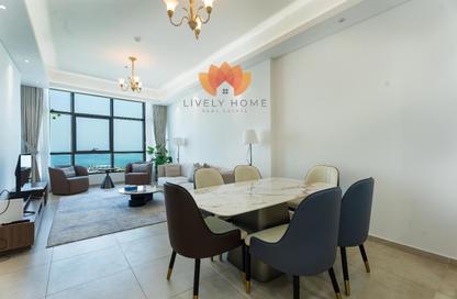Apartment - 2 Bedrooms - 3 Bathrooms for rent in Marina Tower 21 - Marina District - Lusail