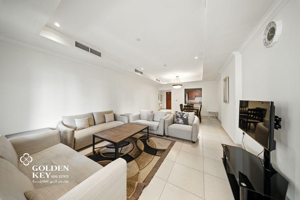 شقة  غرفتين جاهزة للانتقال شاملة الفواتير والواي فاي